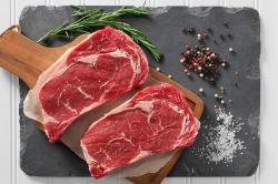 Bio hovädzí rib eye steak 400g