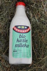 Bio kozie mlieko surové 1l